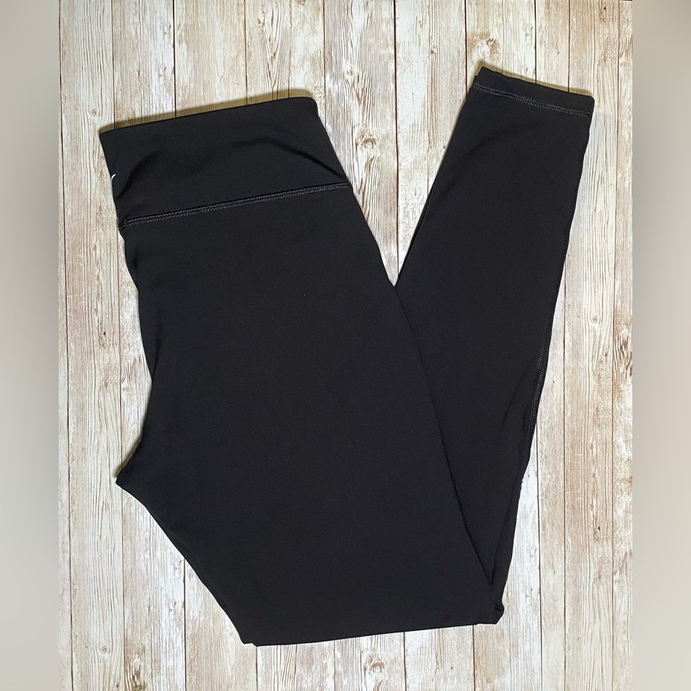 Old Navy Women's Mid-Rise PowerPress Leggings Black L 12-14 - Picture 5 of 15